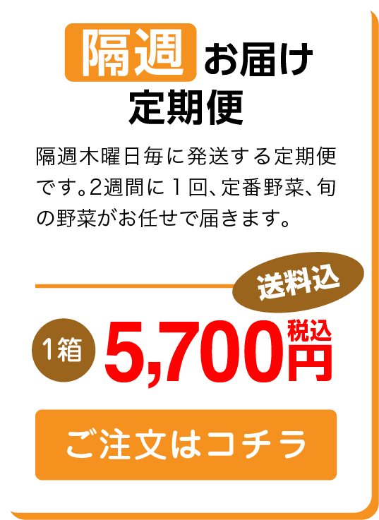 Mサイズ隔週お届け定期便 ご注文はこちら