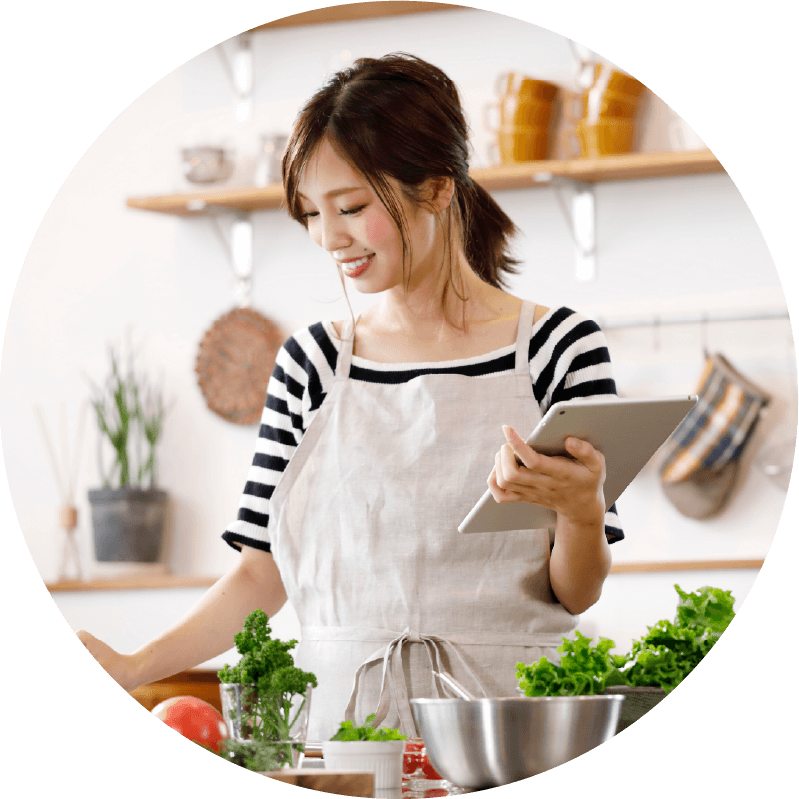 大地の恵みを食卓へ